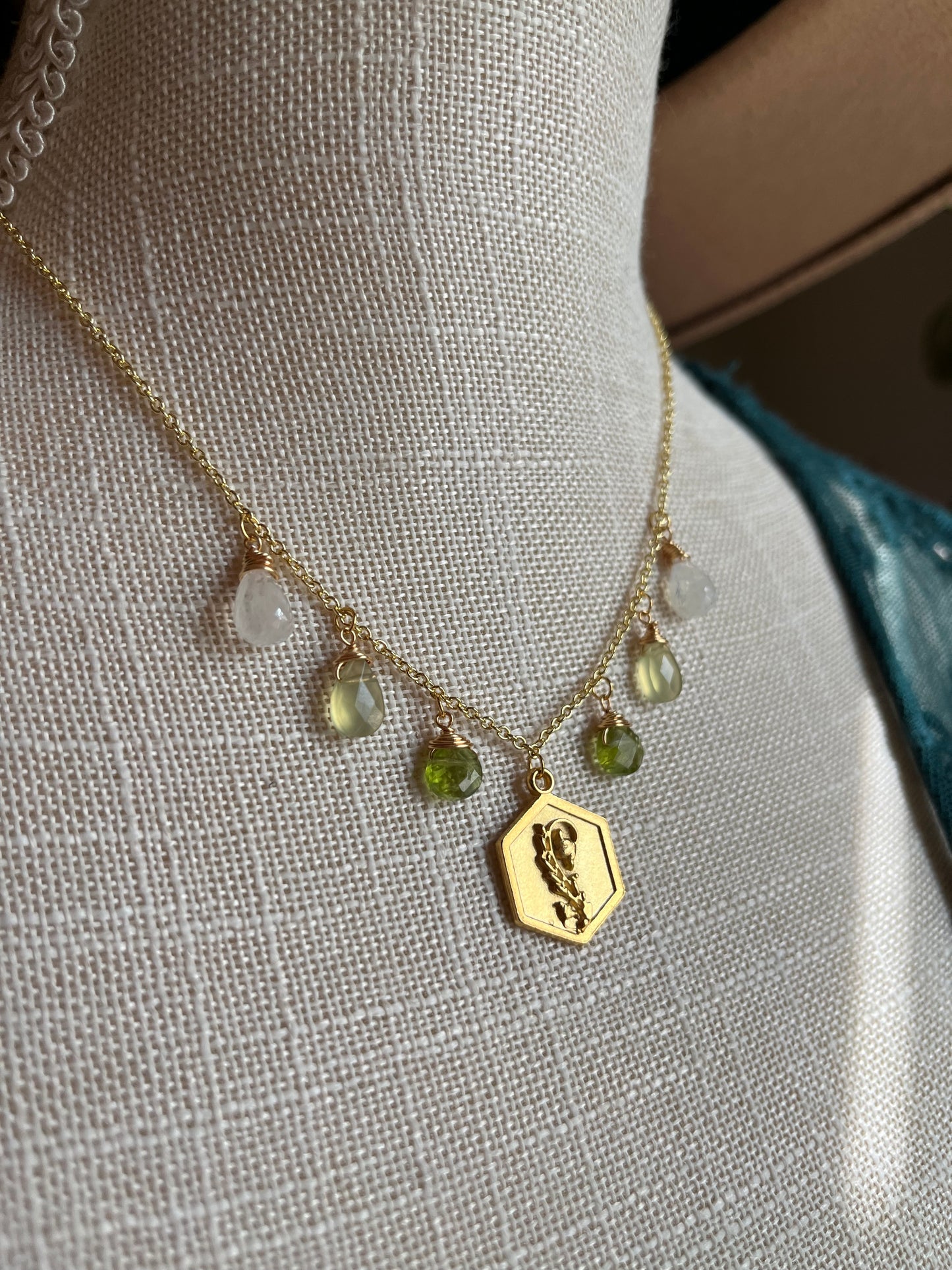Lily of the Valley necklace
