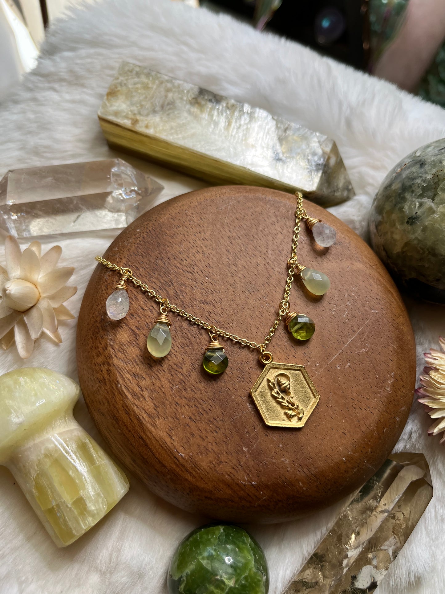 Lily of the Valley necklace