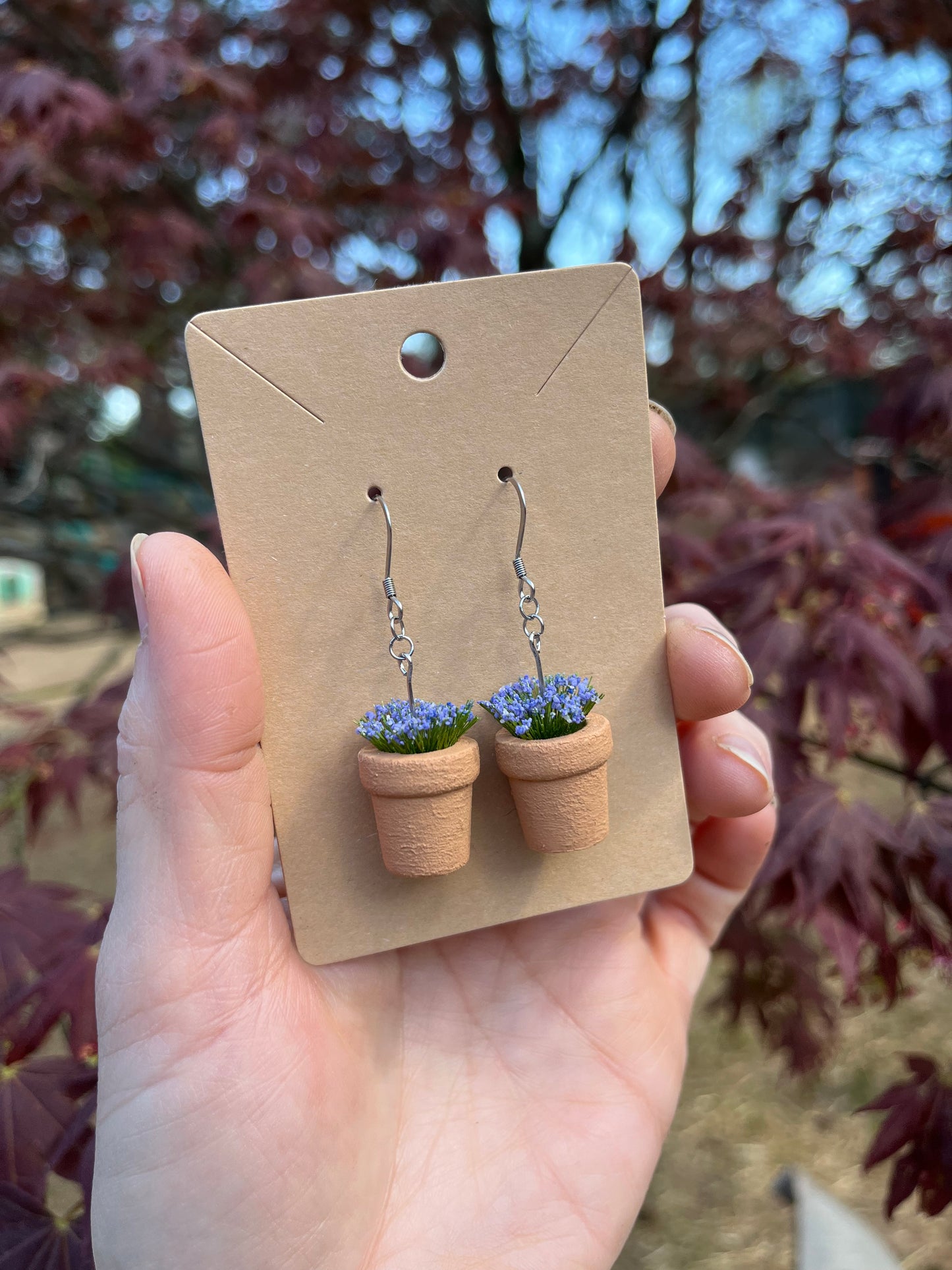 Flower Pot Earrings