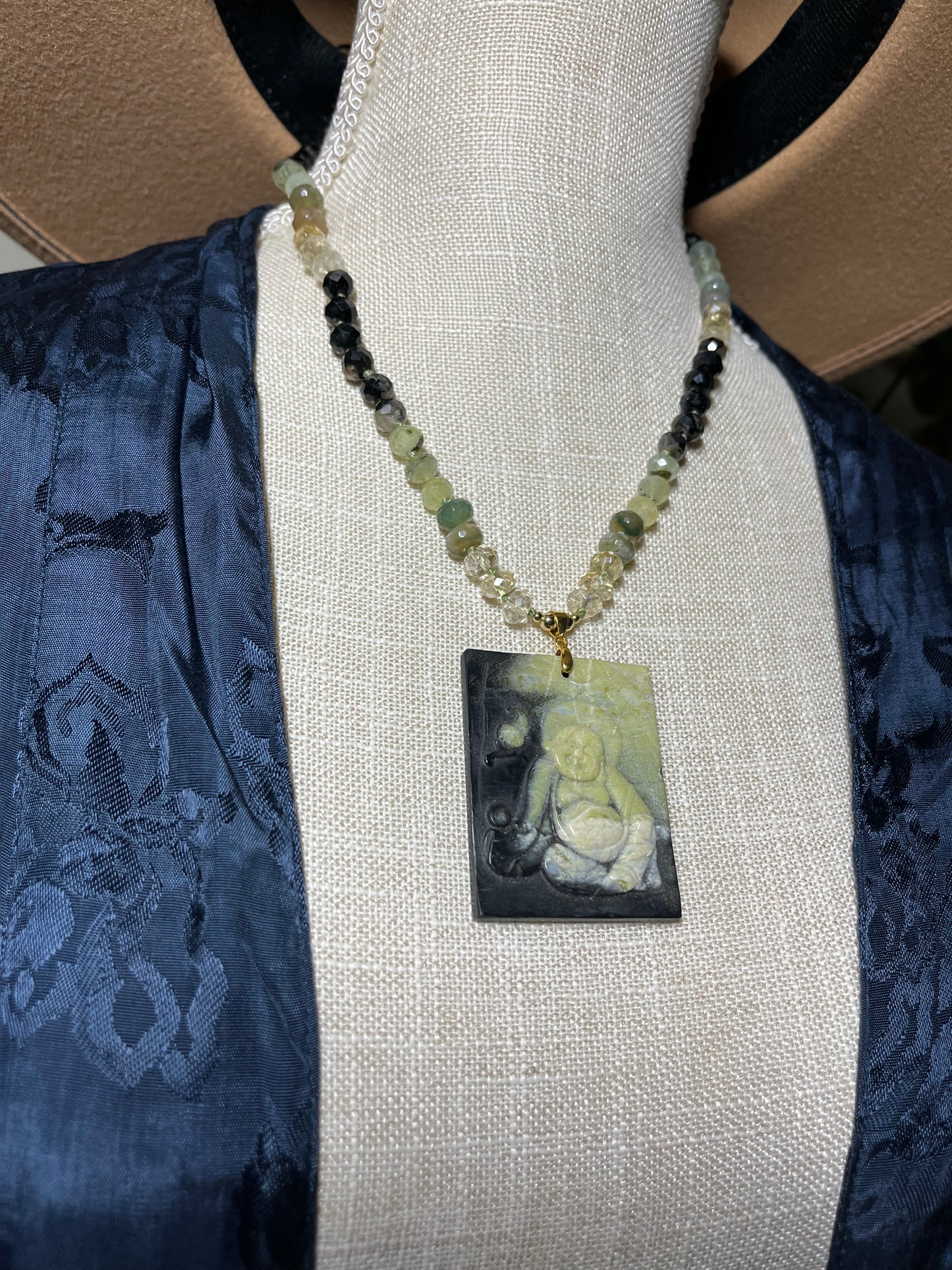 Abundance & Protection knotted necklace