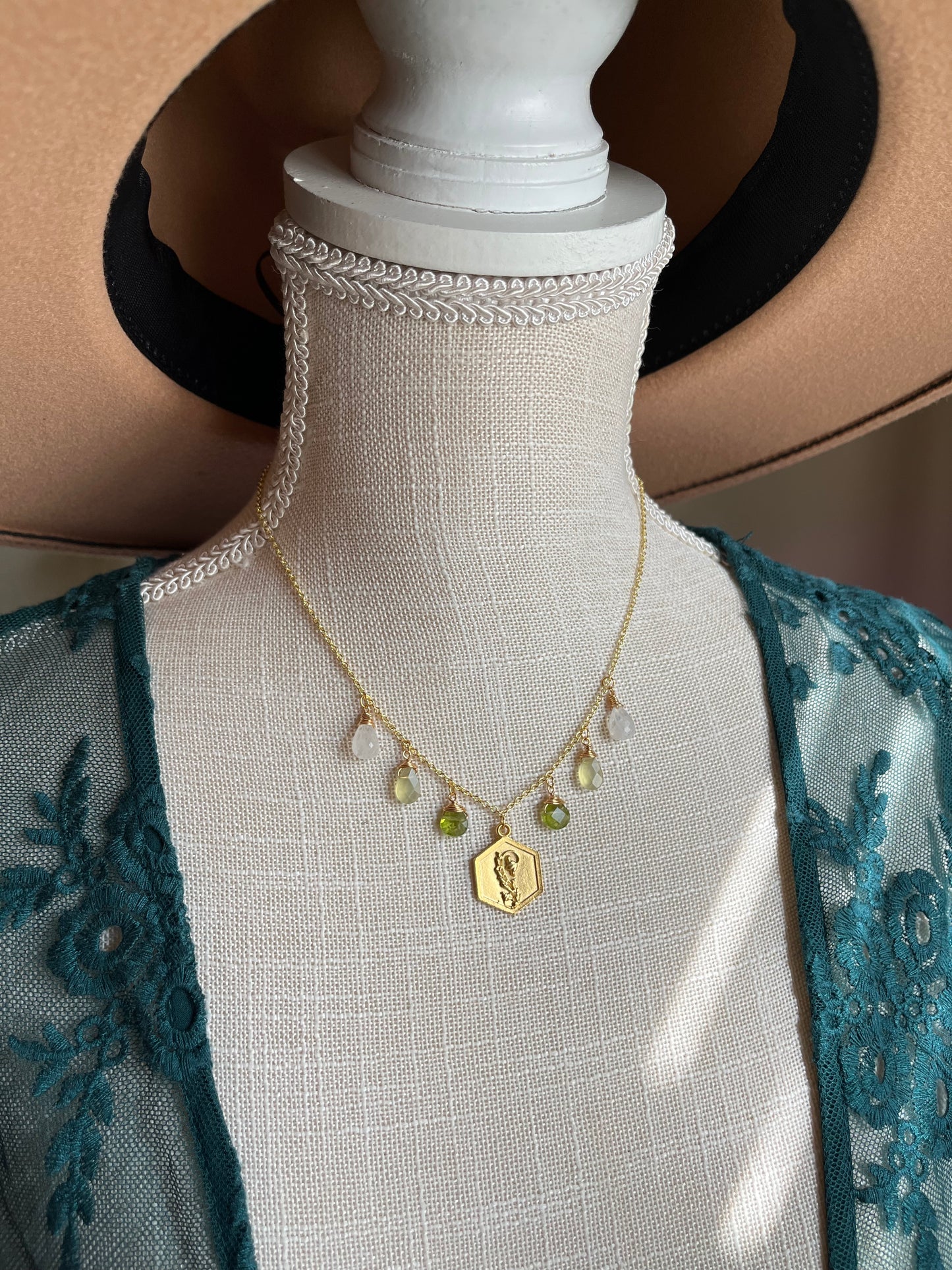 Lily of the Valley necklace