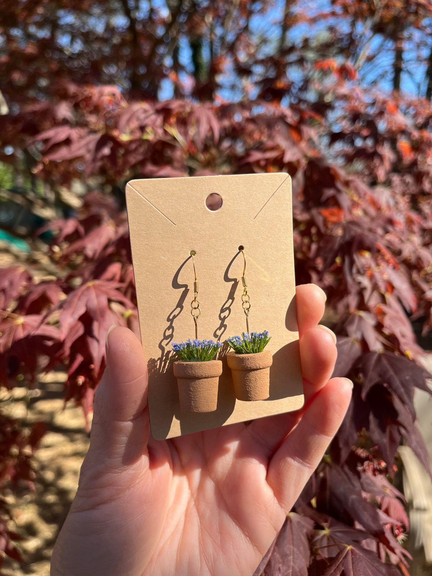Flower Pot Earrings