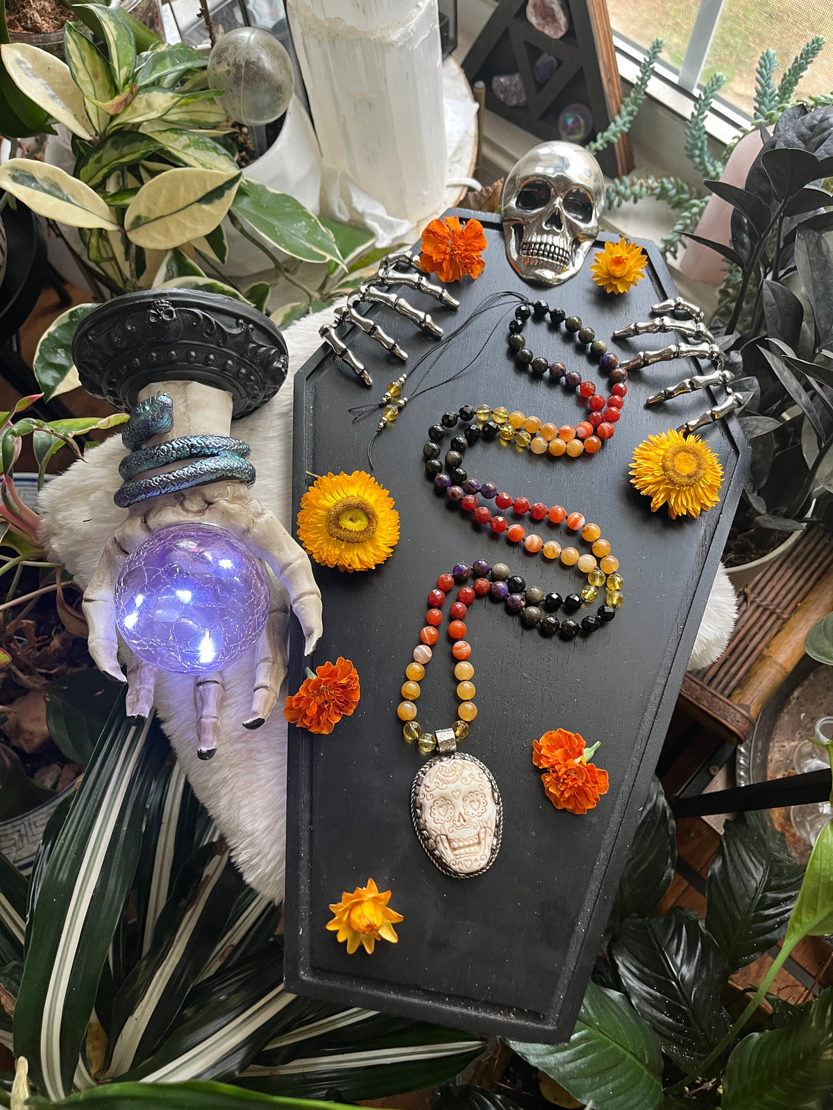 Sugar Skull mala