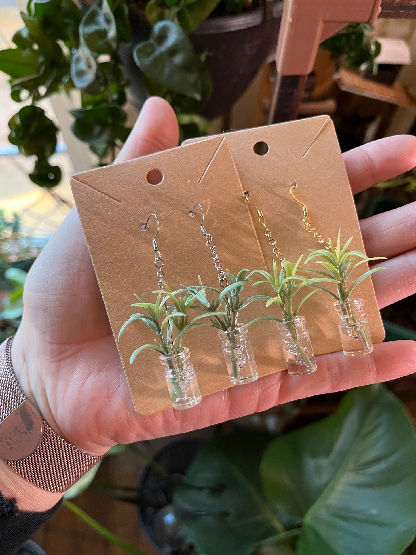 Rosemary Propagation earrings