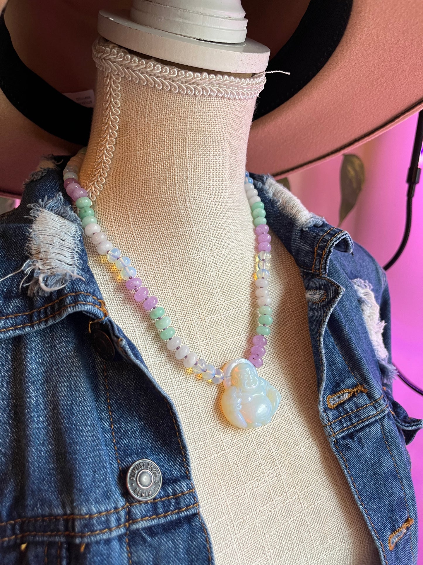 Tranquil Harmony beaded choker