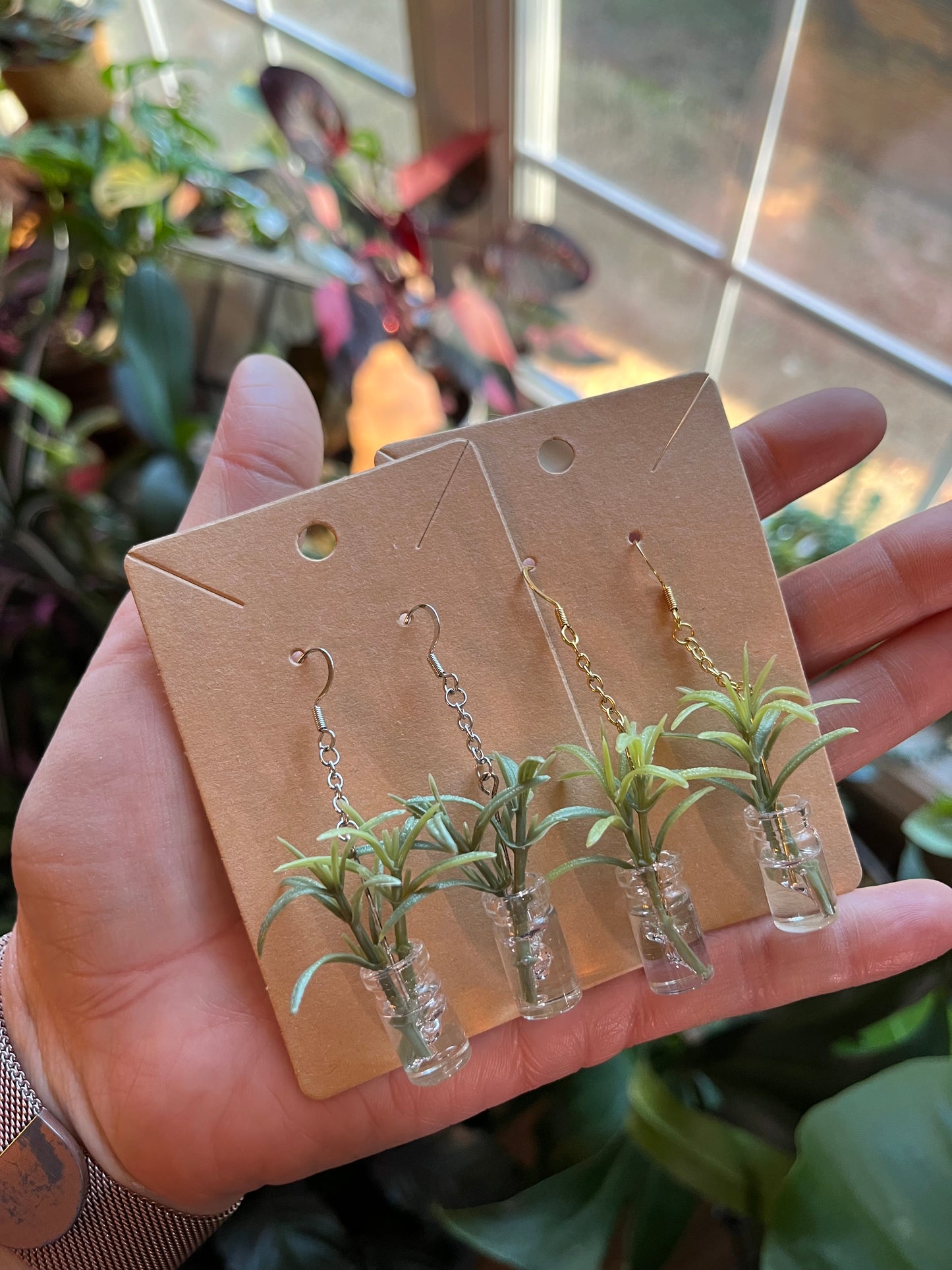Rosemary Propagation earrings