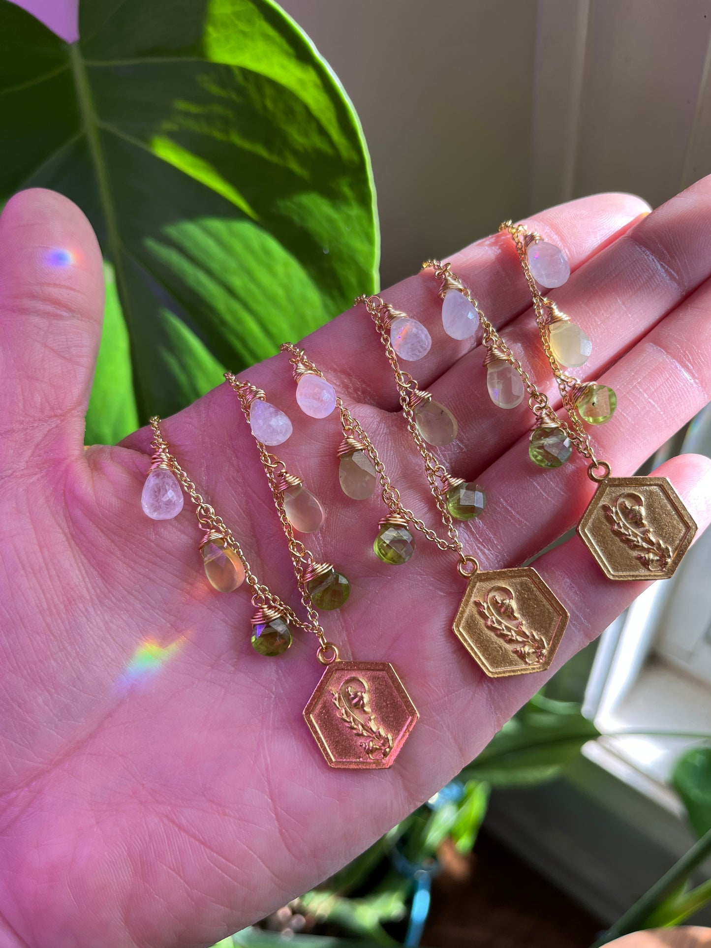 Lily of the Valley necklace