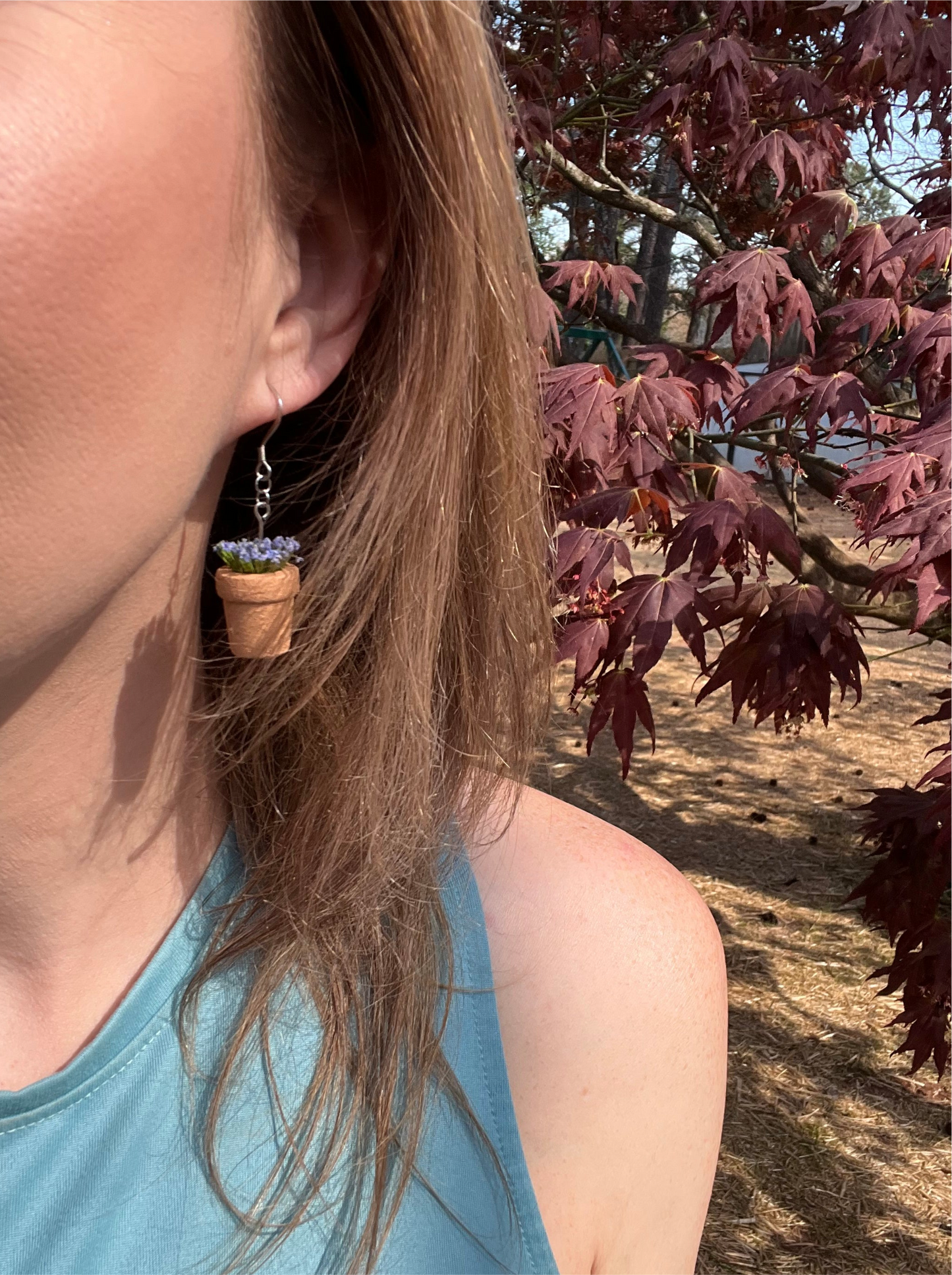 Flower Pot Earrings