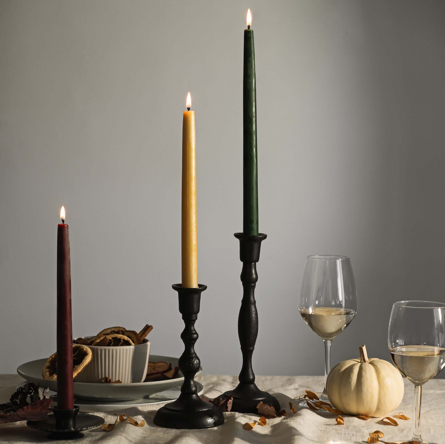 Taper Candle Holders - Handcrafted Cast Iron