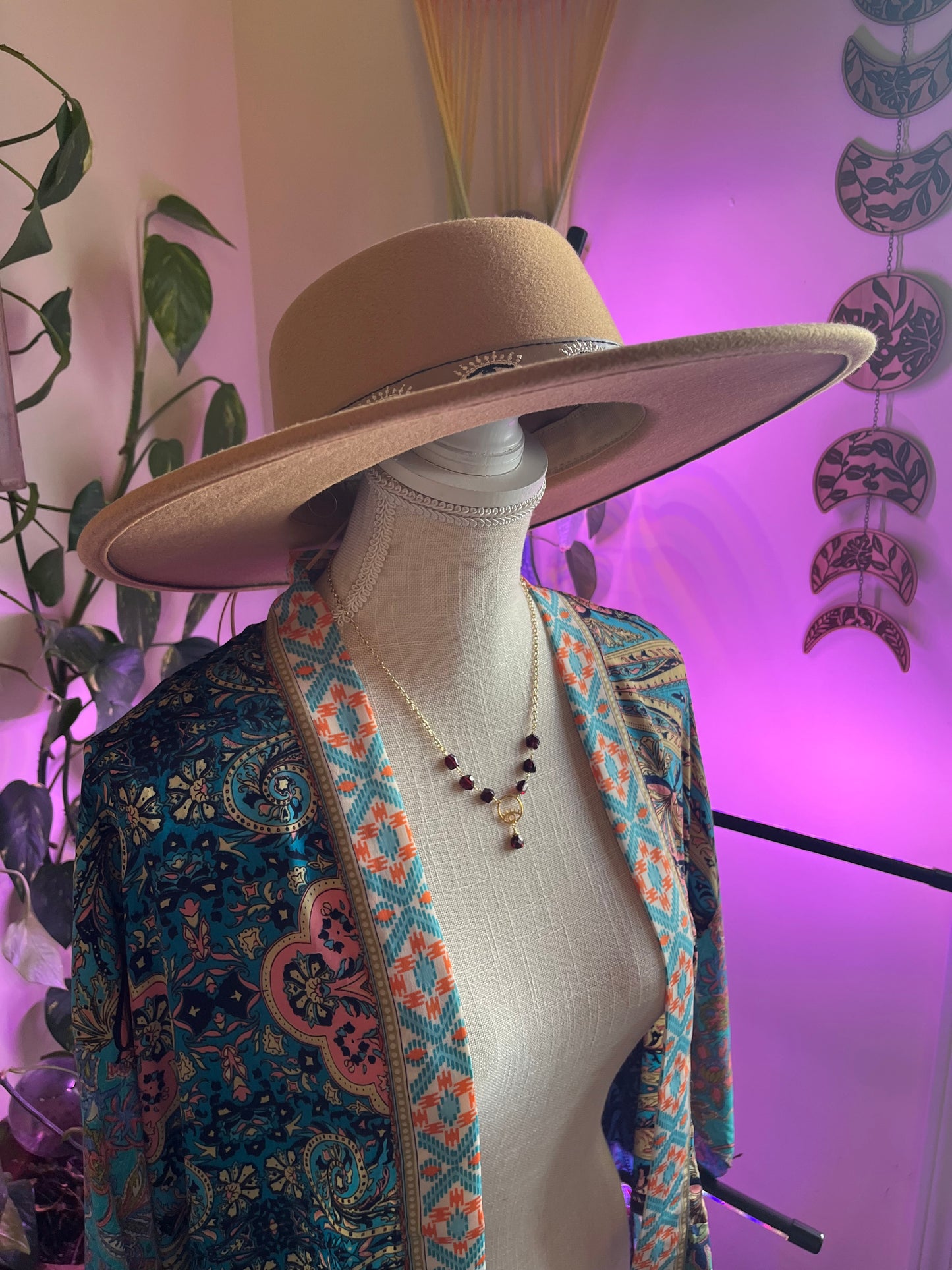 Crybaby Garnet necklace