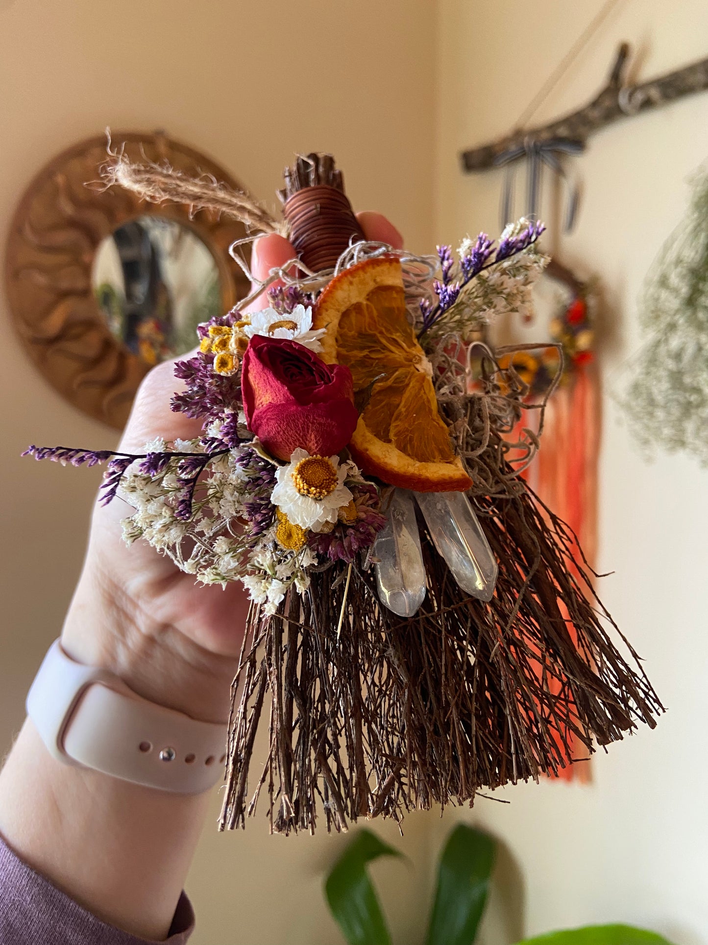 Cinnamon Scented Mini Besoms