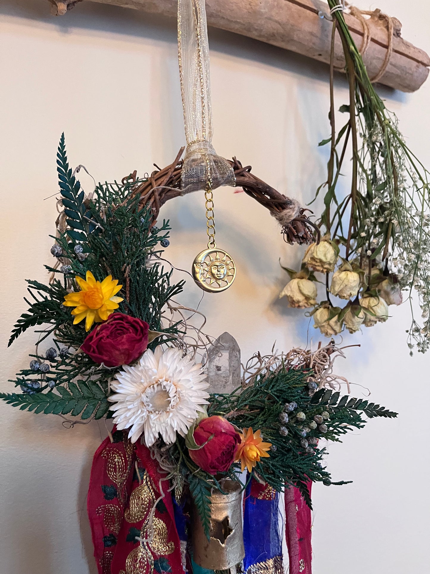 Bohemian Moon Wreath