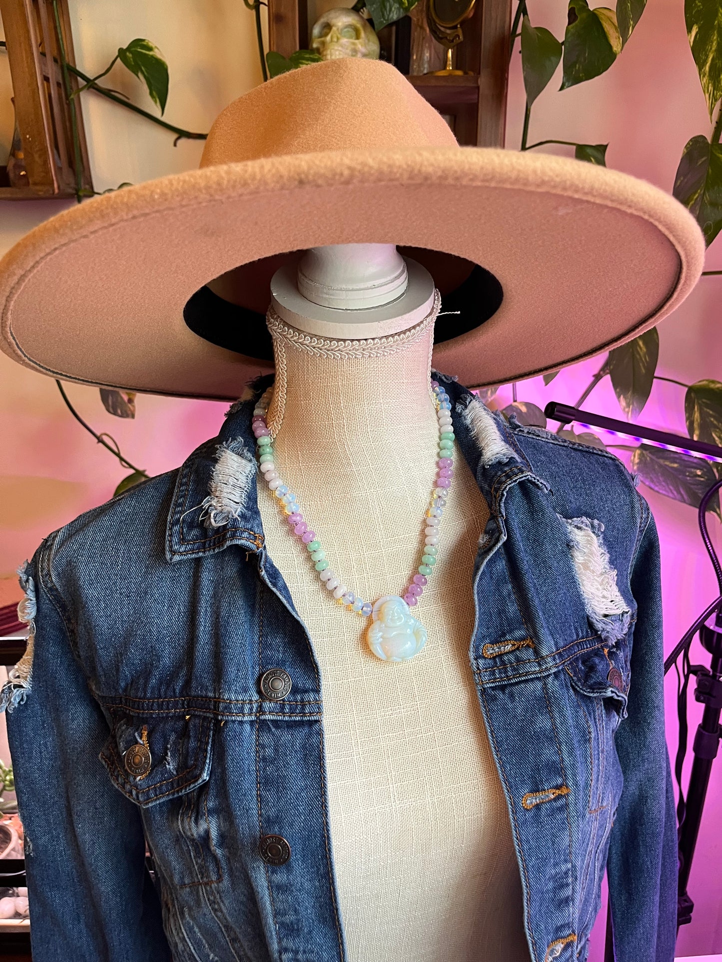 Tranquil Harmony beaded choker