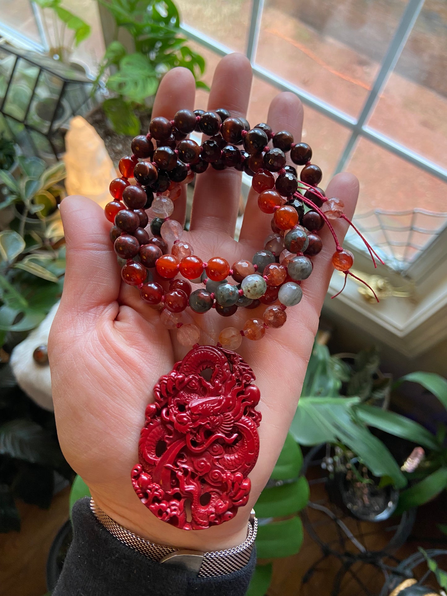 Fire Dragon Mala
