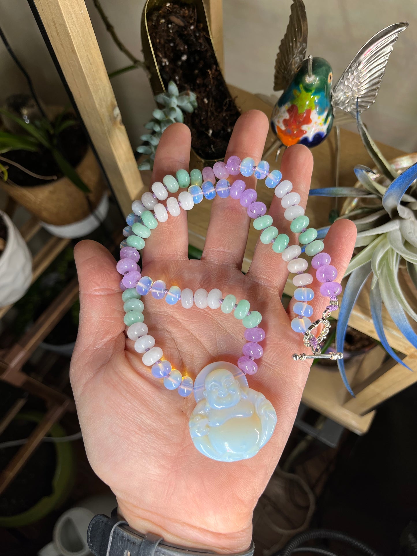 Tranquil Harmony beaded choker