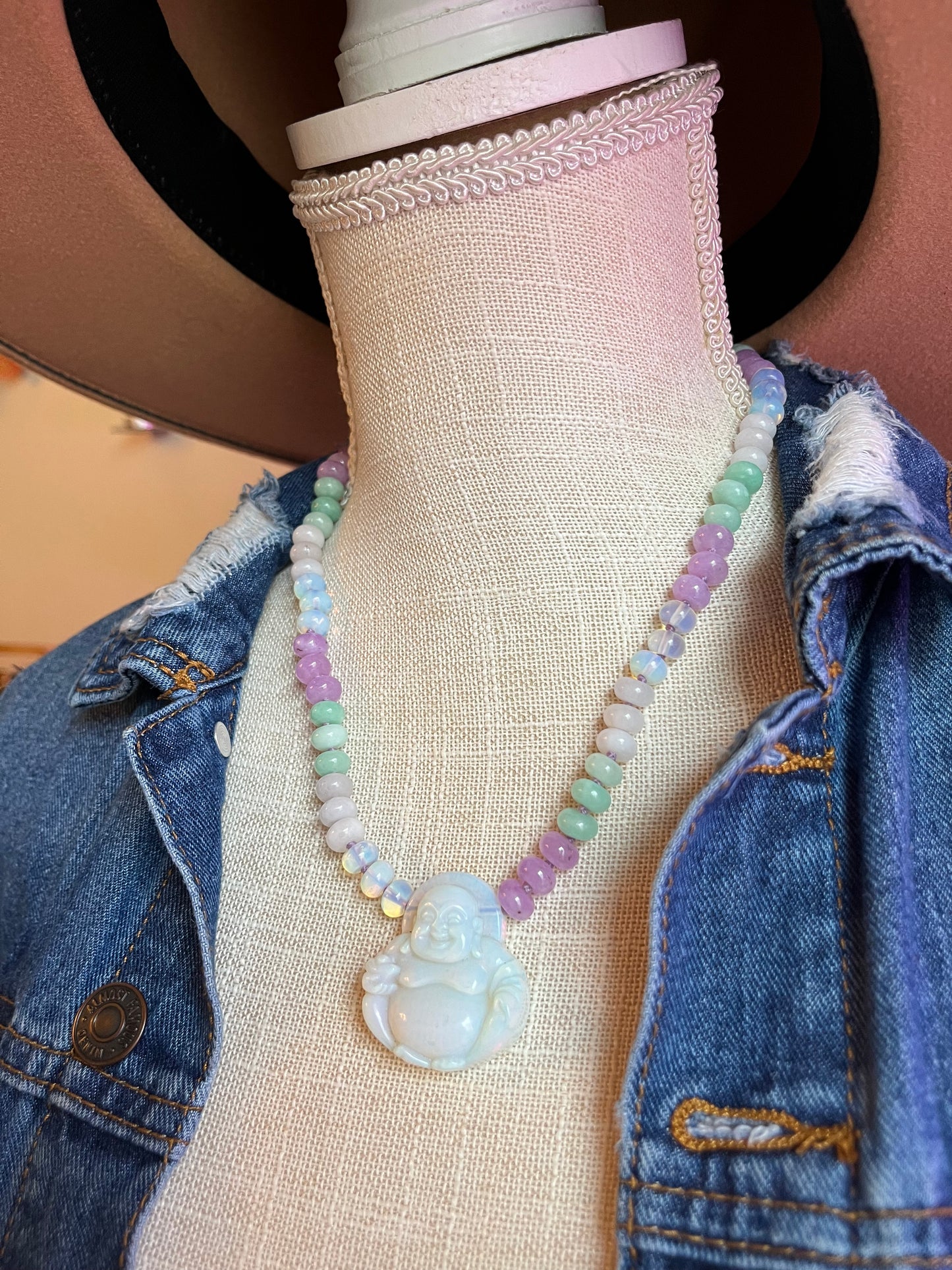 Tranquil Harmony beaded choker