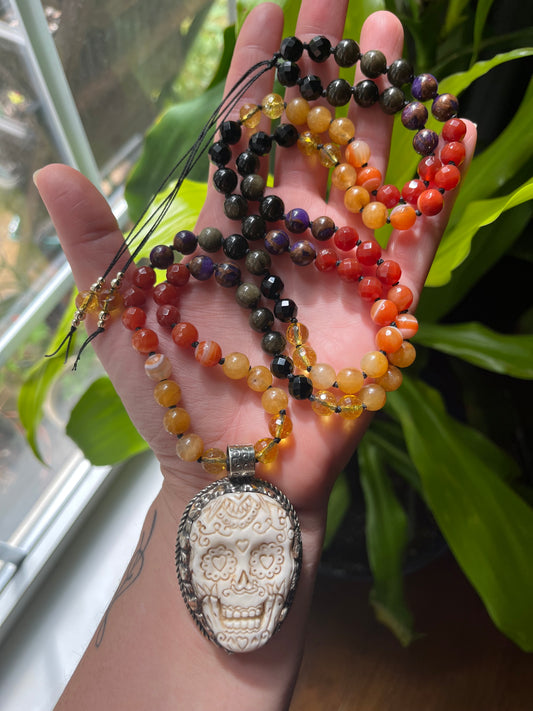 Sugar Skull mala