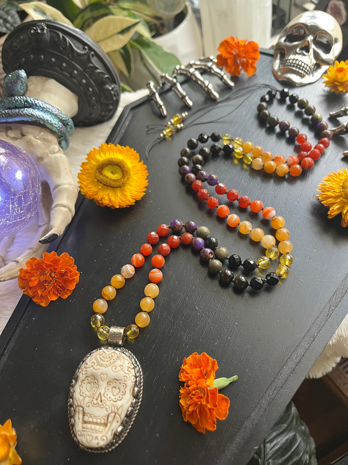 Sugar Skull mala
