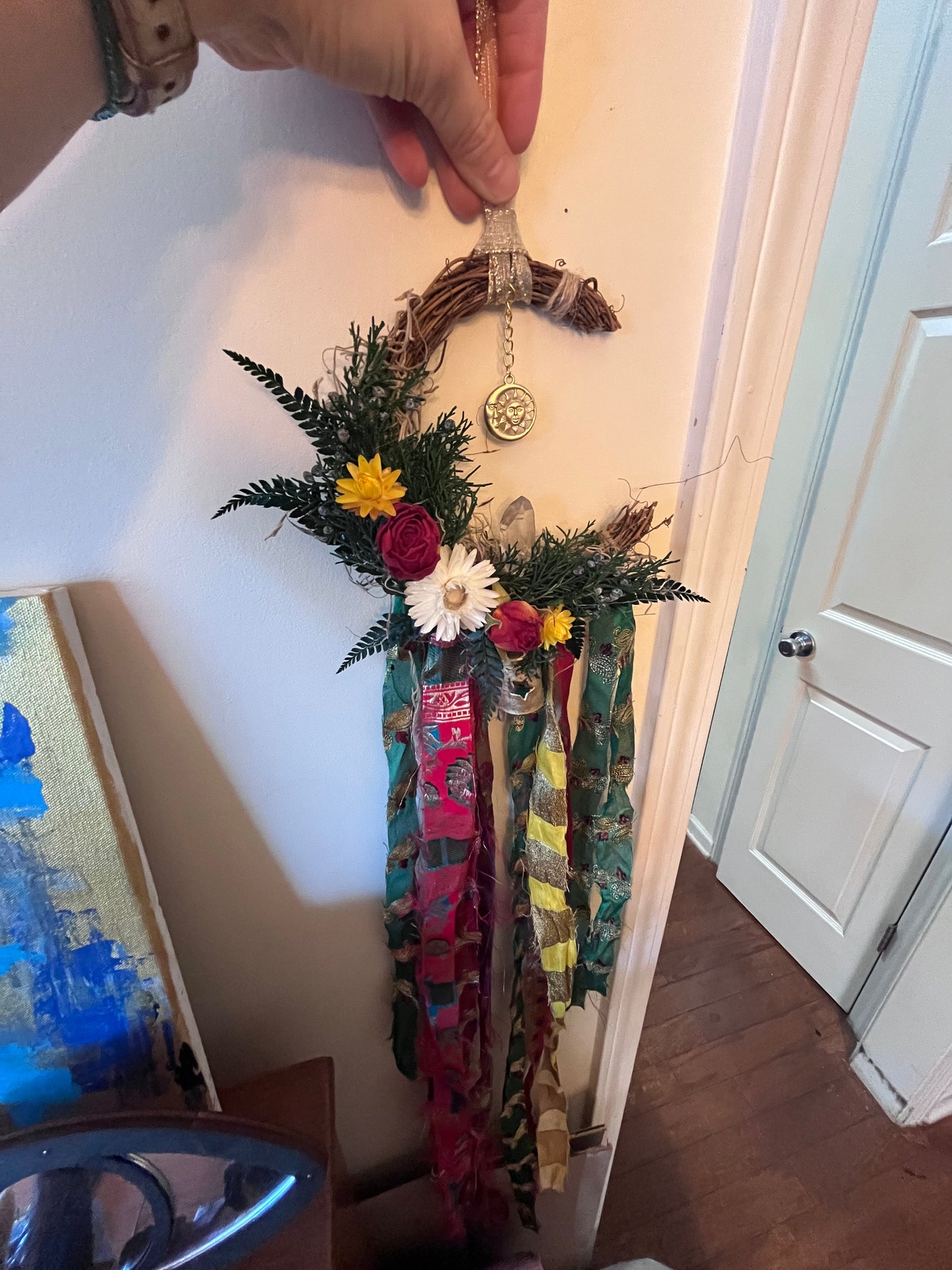 Bohemian Moon Wreath