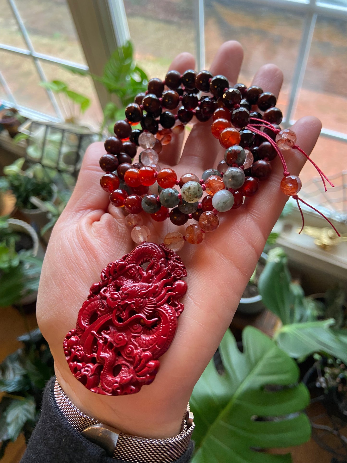 Fire Dragon Mala