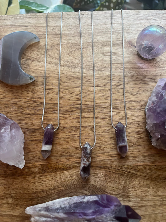Amethyst Point Necklace