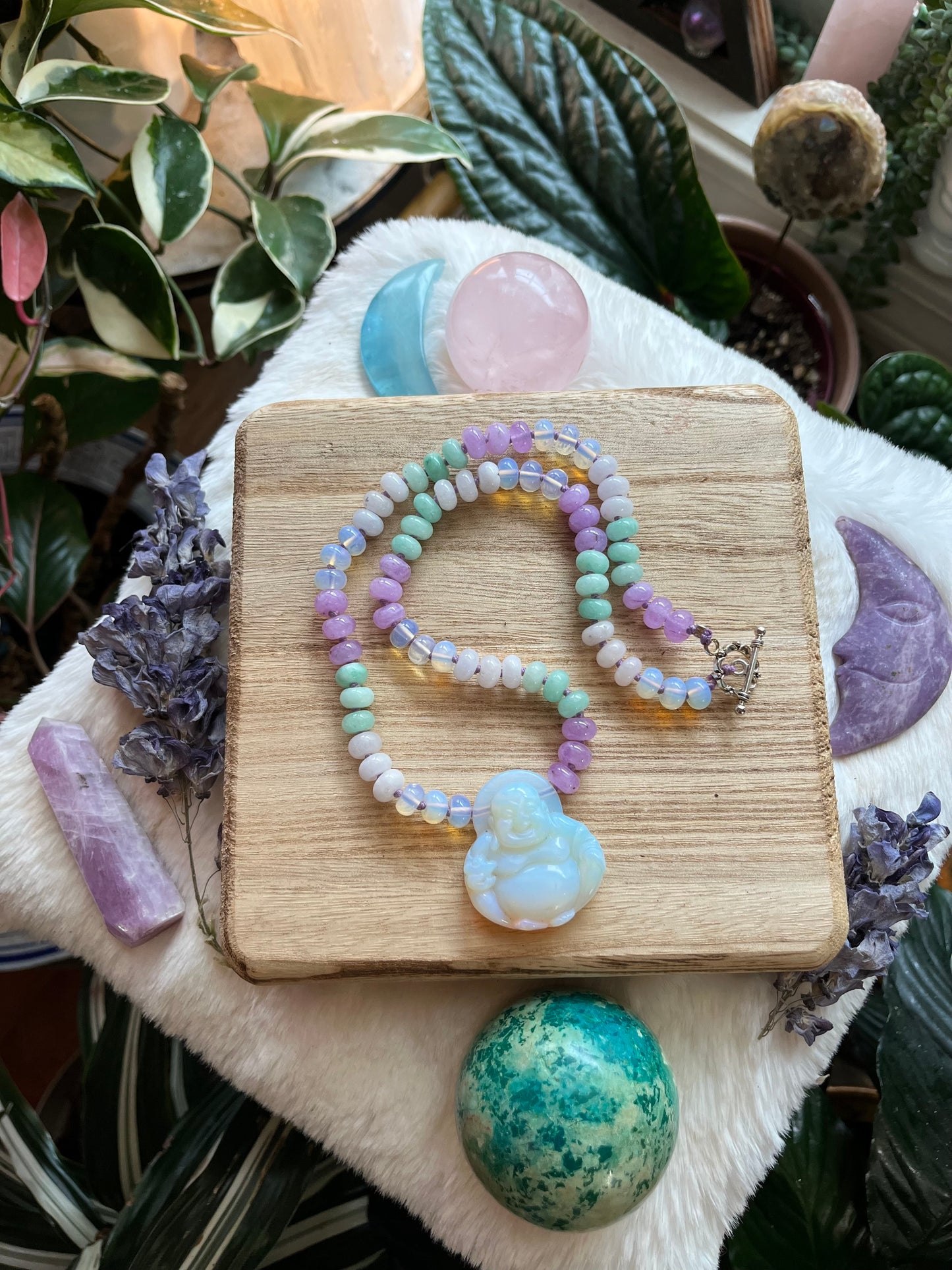 Tranquil Harmony beaded choker