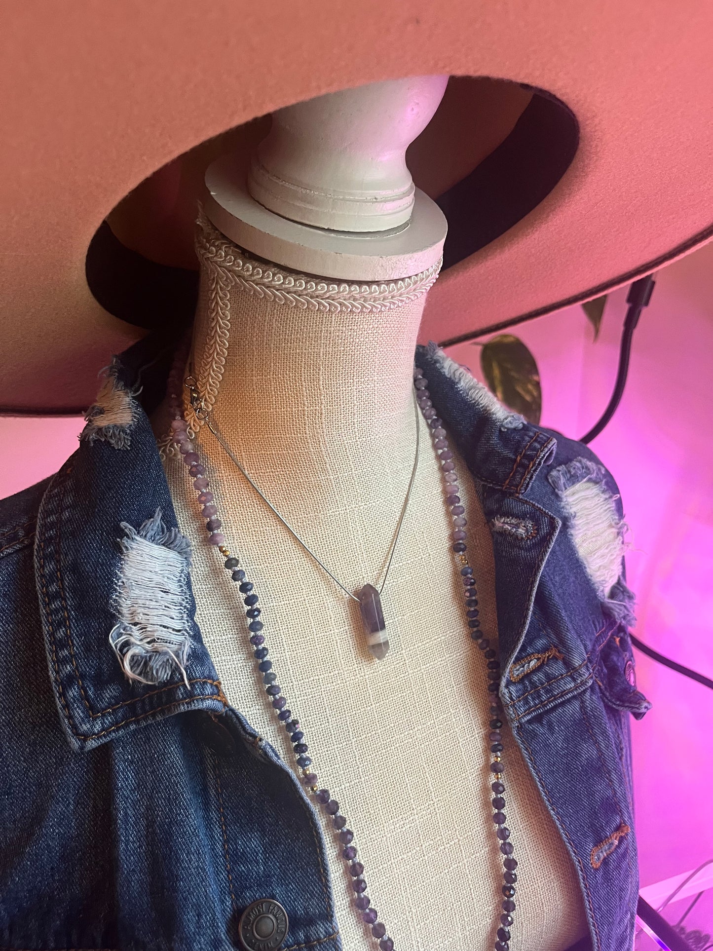 Amethyst Point Necklace