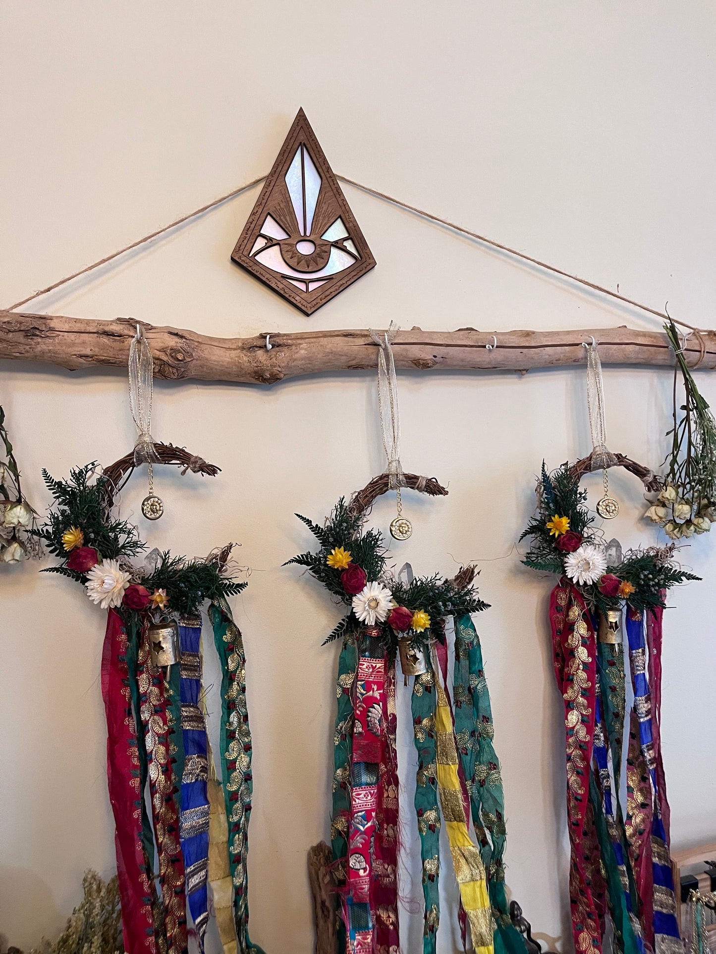 Bohemian Moon Wreath