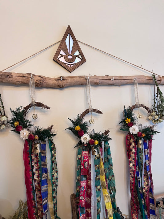 Bohemian Moon Wreath