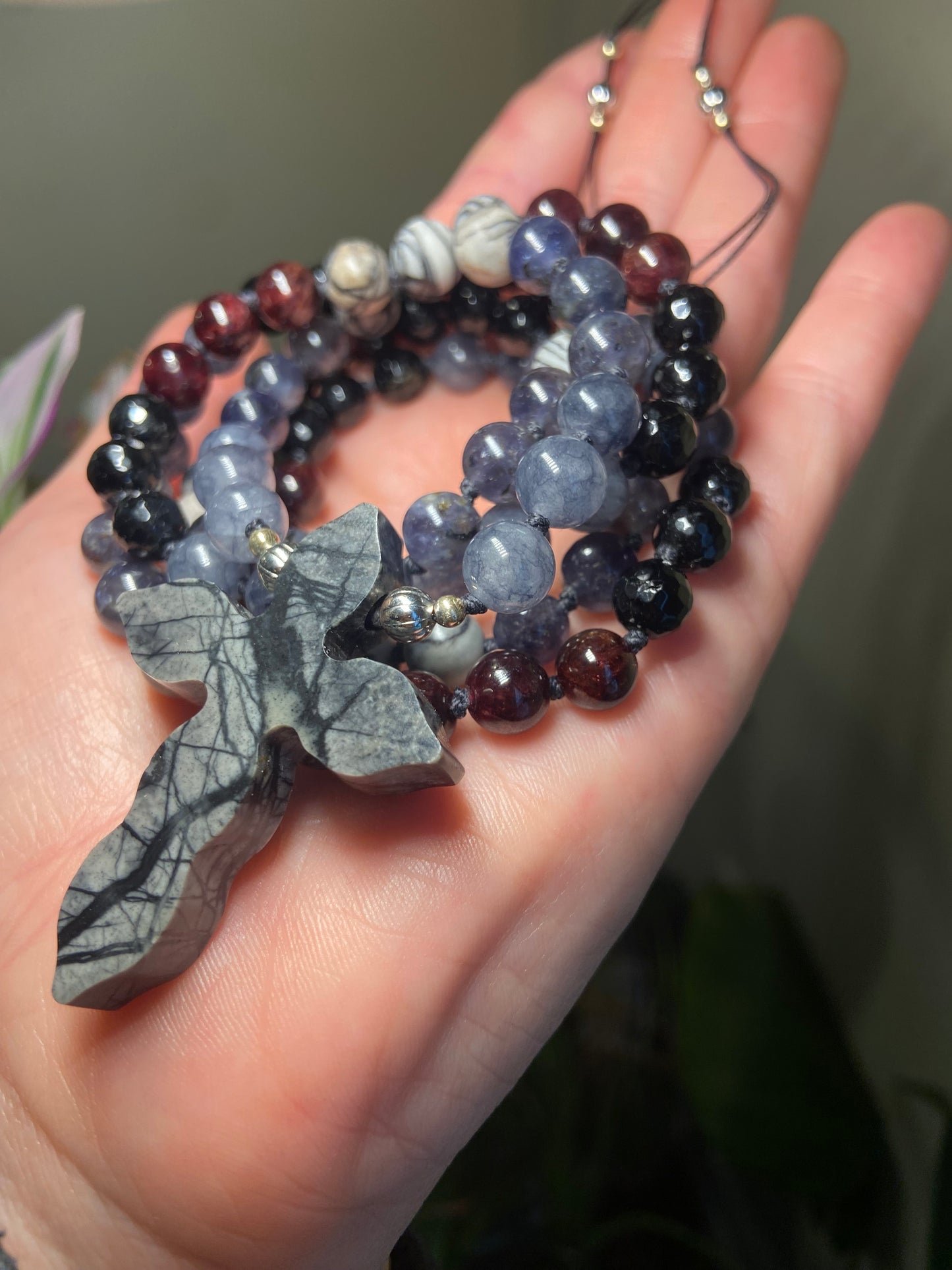 Gothic Cross Mala