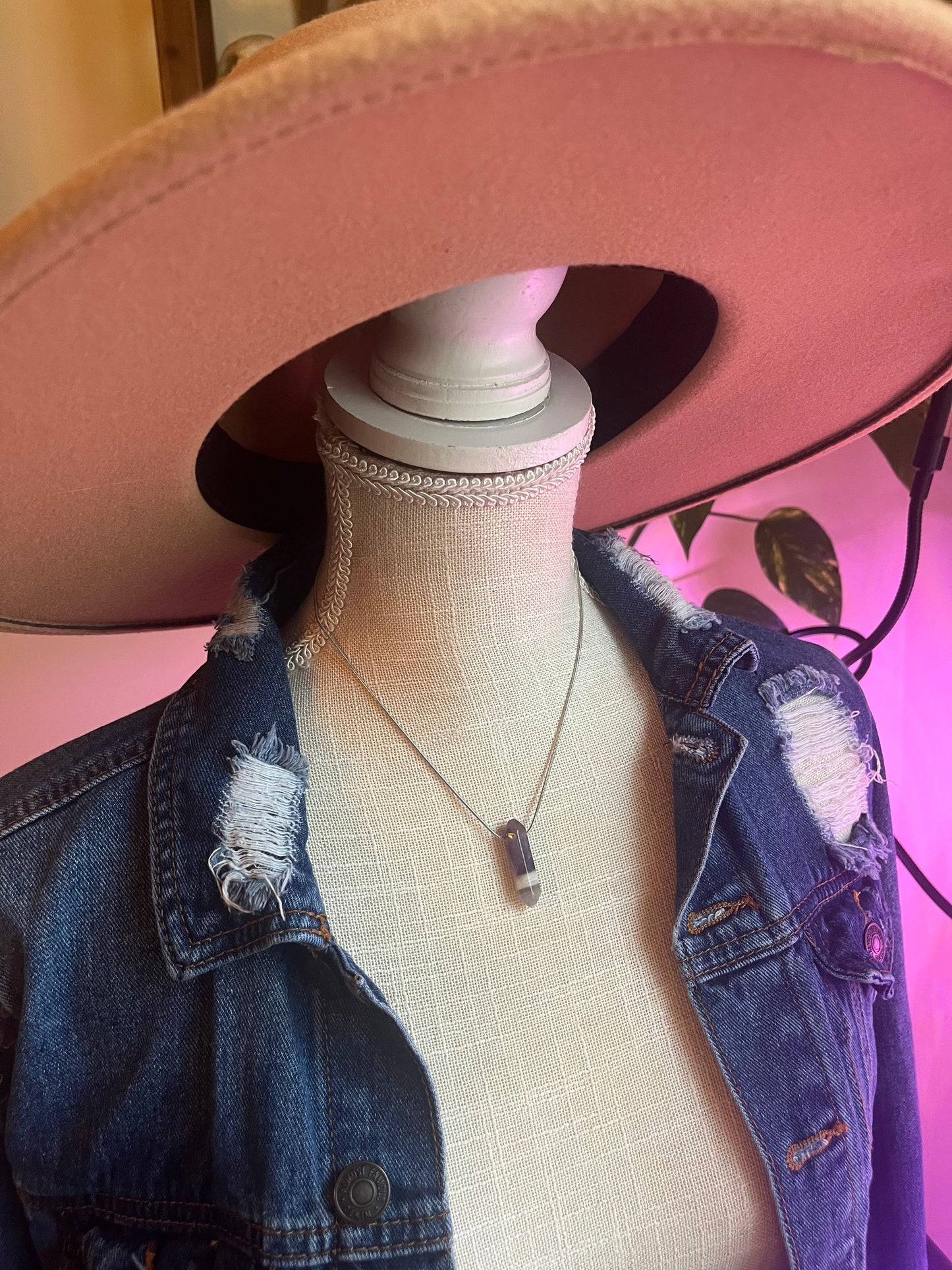 Amethyst Point Necklace