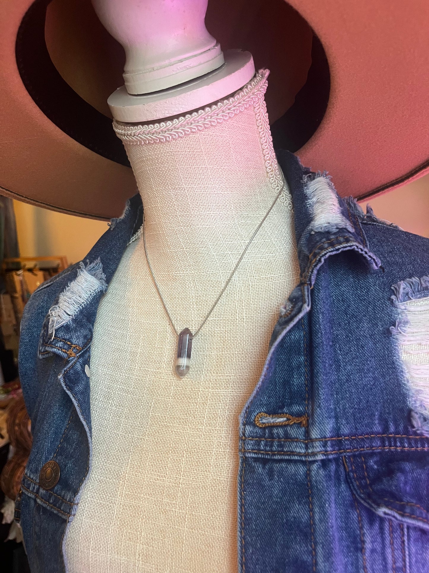 Amethyst Point Necklace