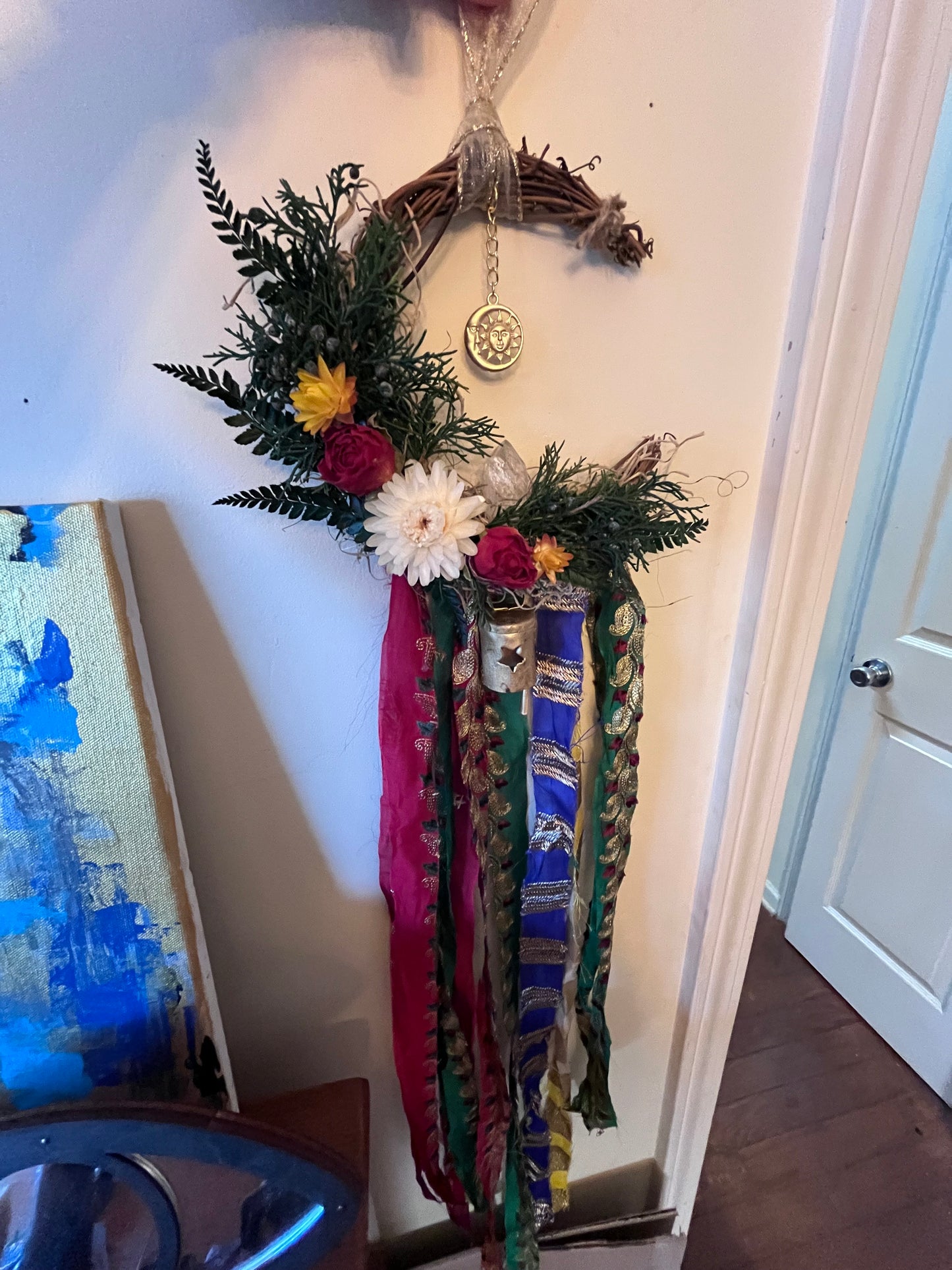 Bohemian Moon Wreath