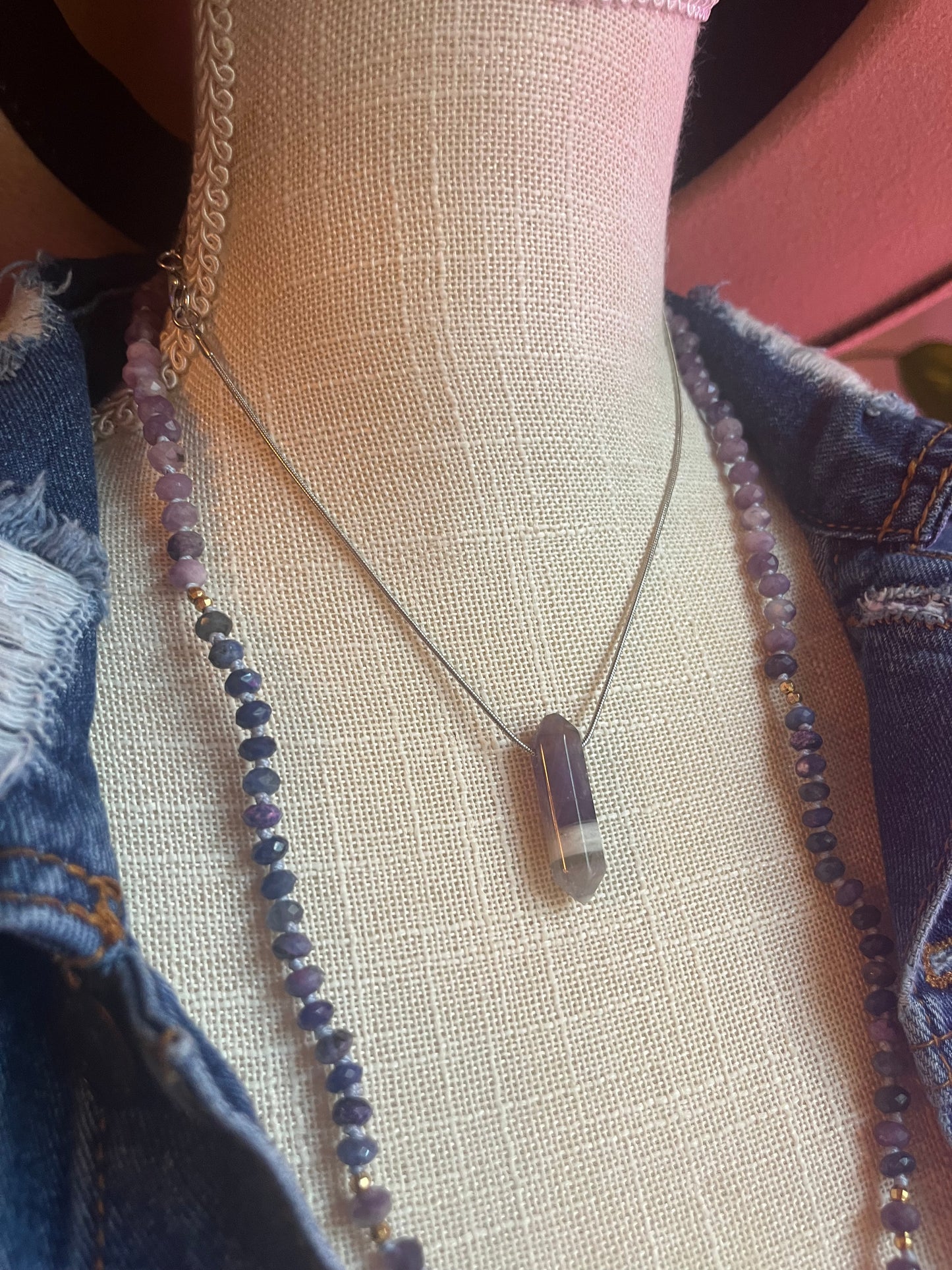 Amethyst Point Necklace