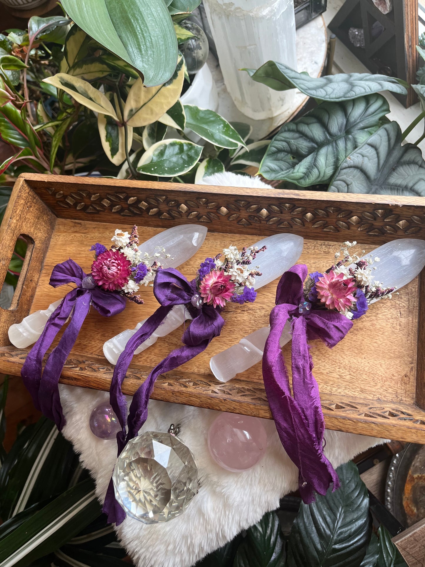 Selenite Athame